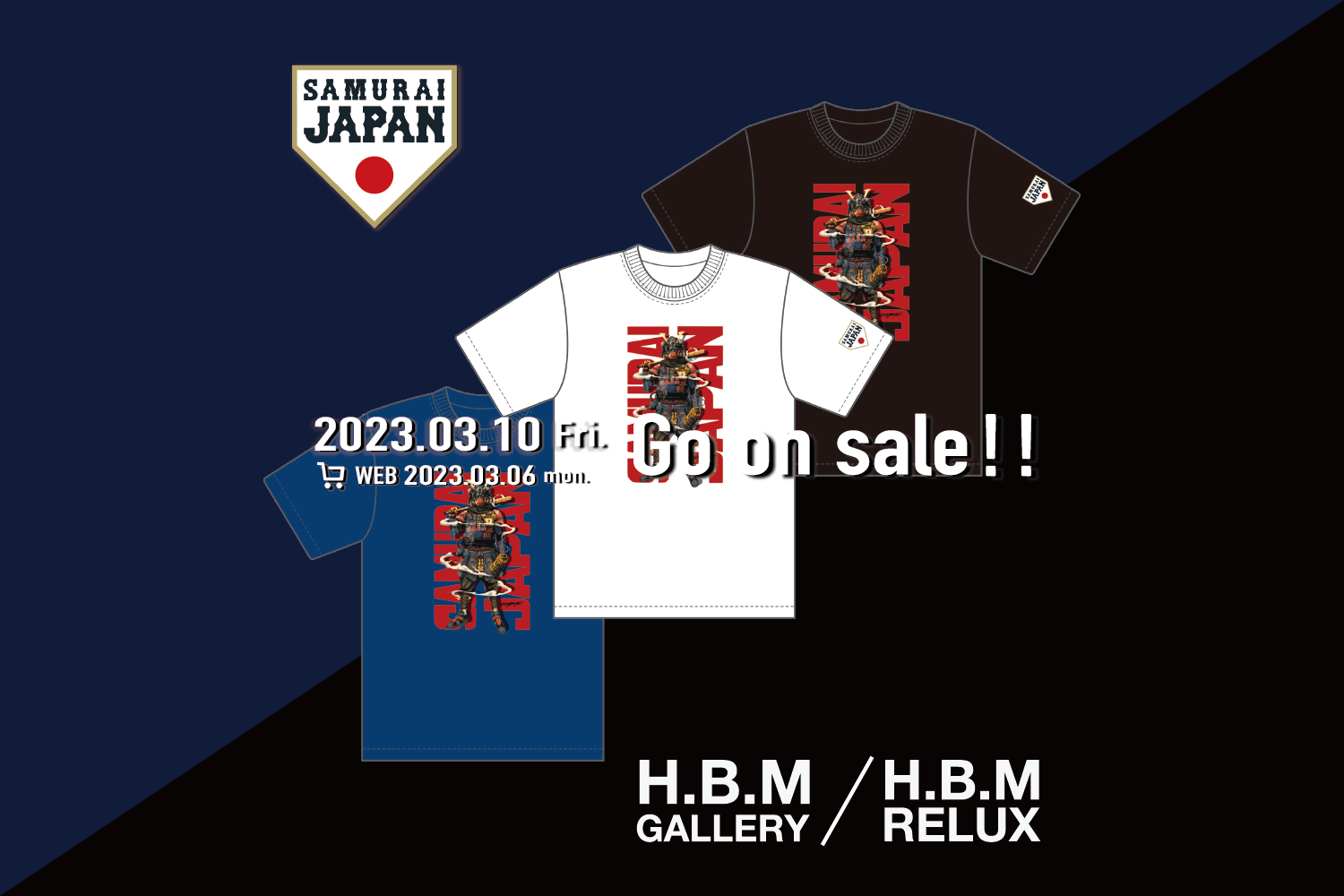 SAMURAI JAPAN Collaboration 2023.03.03 Fri. – H.B.M GALLERY