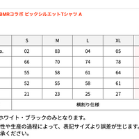 Hinagirl×HBMRコラボ ビックシルエットTシャツ A