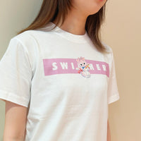 SWIMMER × HBMR コラボTシャツ Flower cat