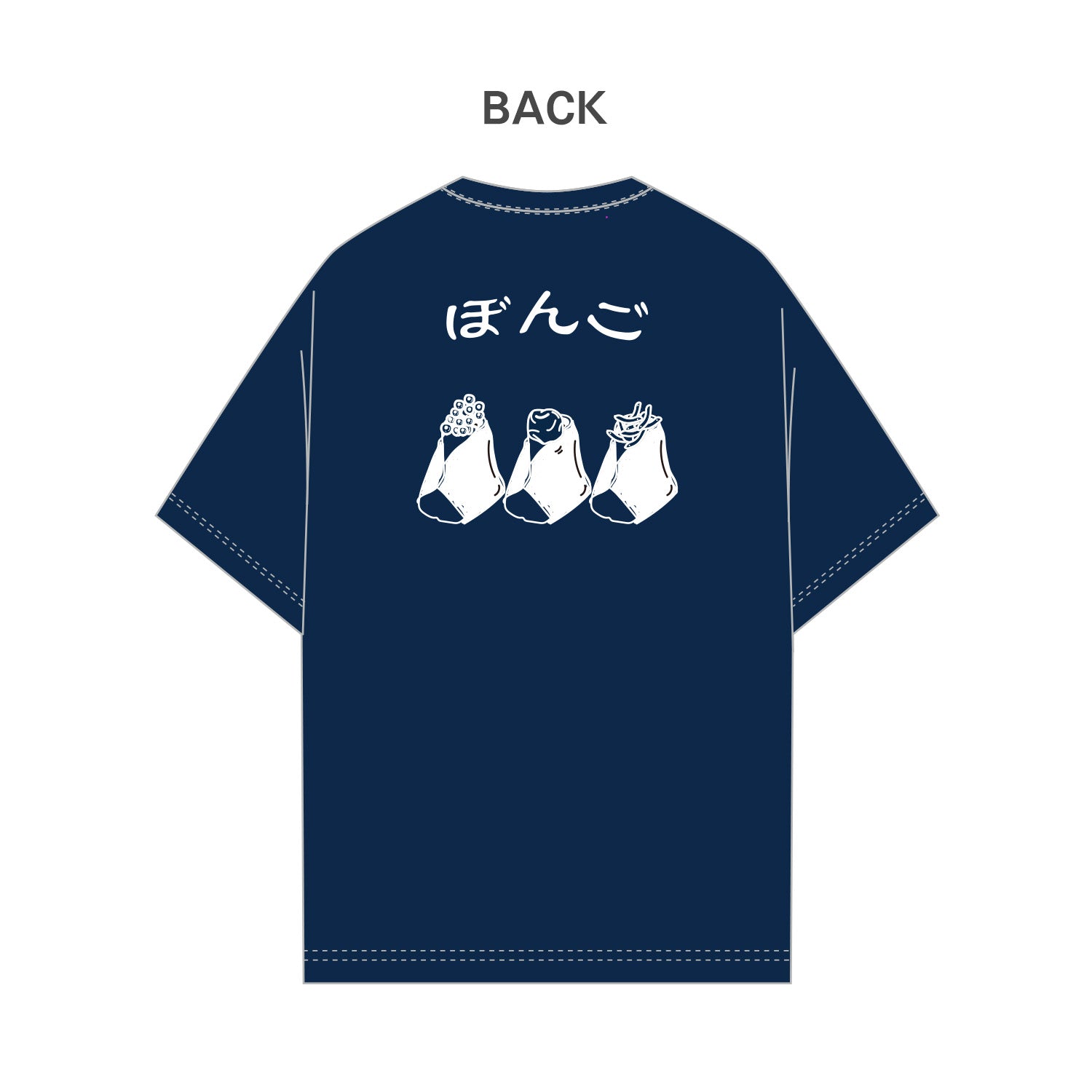 SAMURAI JAPAN x Bongo x HBMR COLLABO TEE / NAVY – H.B.M GALLERY