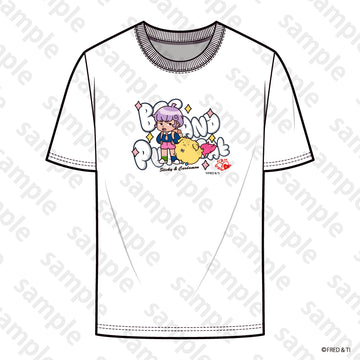 ビーとパピーキャット×HBMRコラボTシャツA