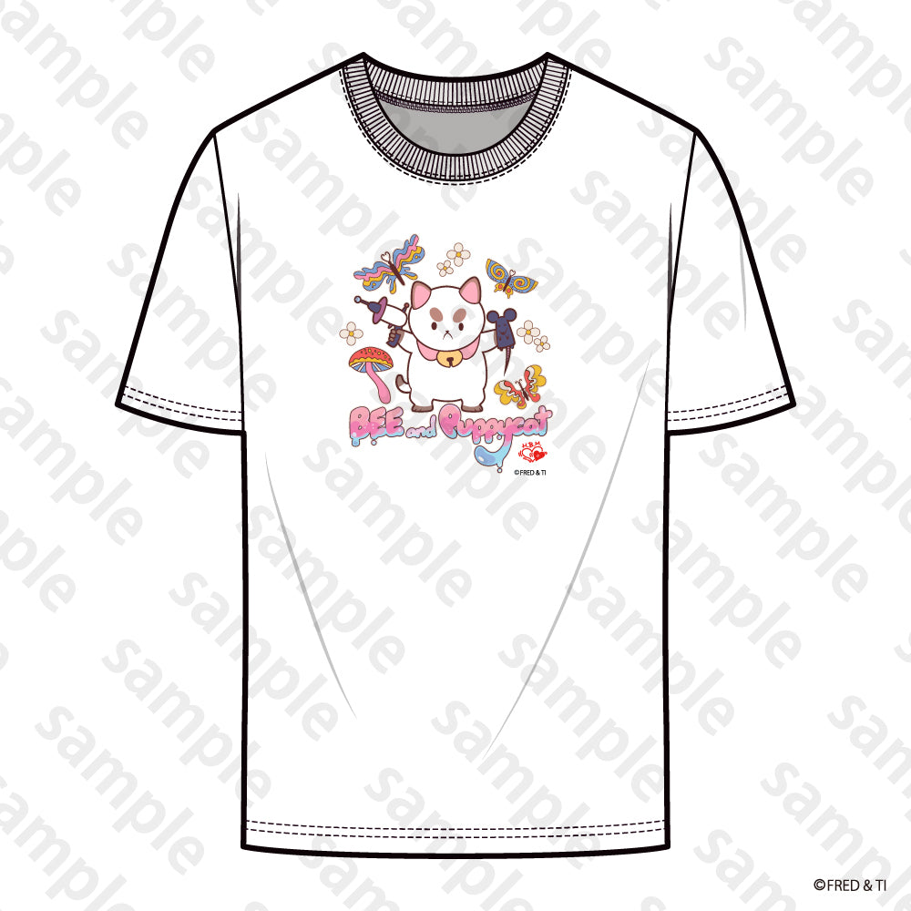 ビーとパピーキャット×HBMRコラボTシャツD