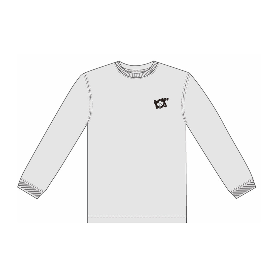 Iori Matsunaga ×HBMR 「永遠の場所」collab long sleeve T-shirt
