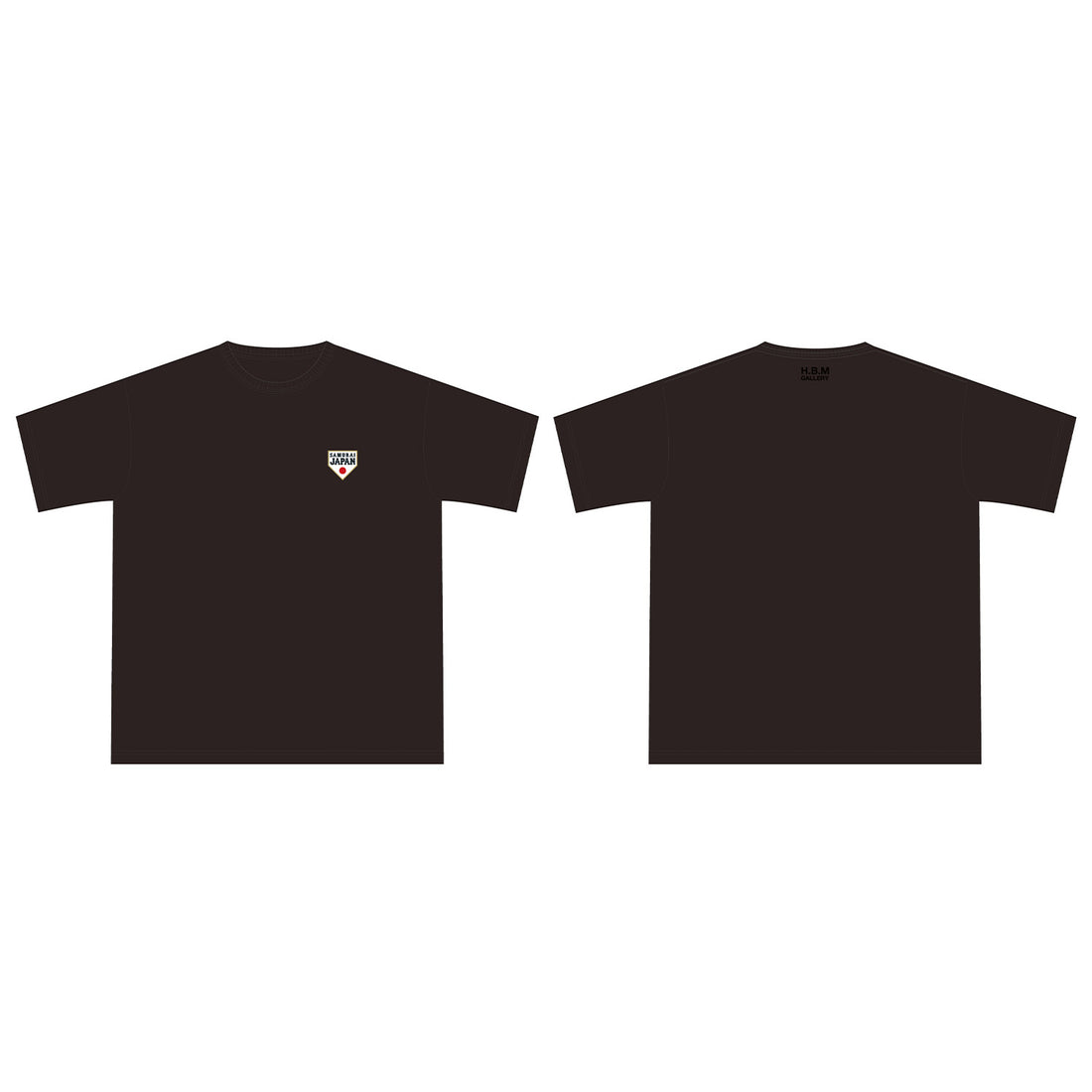 HBMG ビッグシルエット Tシャツ B  BLACK  XL