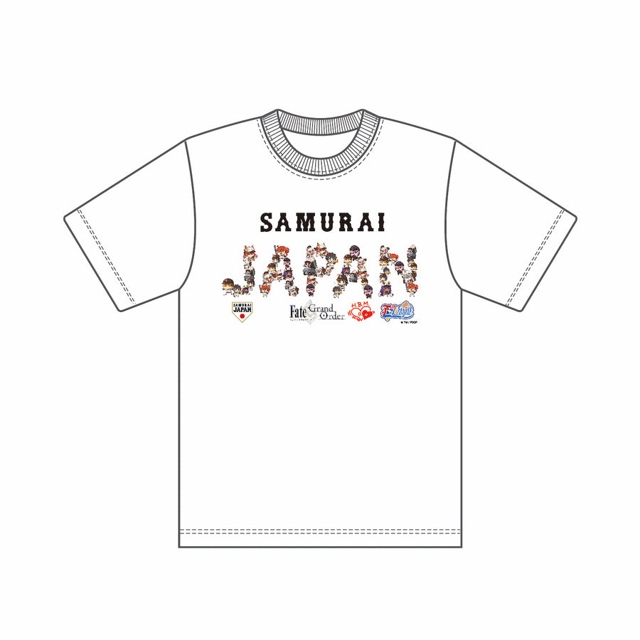 Fate/Grail League×SAMURAI JAPAN×HBMRコラボ TシャツF