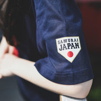 SAMURAI JAPAN×HBMG DESIGNER COLLABO TEE / NAVY