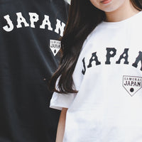 SAMURAI JAPAN×ぼんご×HBMR COLLABO TEE  / BLACK