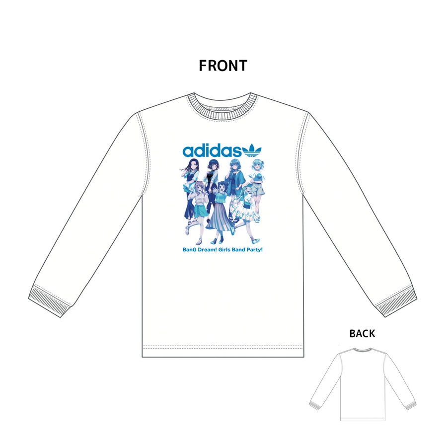 adidas atmos BanG Dream! Girls Band Party! L/S TEE TYPE-2