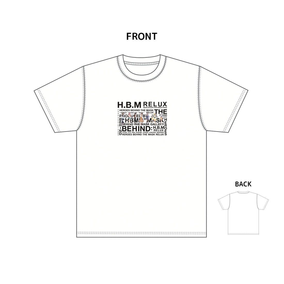 Garupa HBMR Illustration collaboration T-shirt A