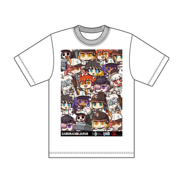 Fate/Grail League×SAMURAI JAPAN×HBMRコラボ TシャツH