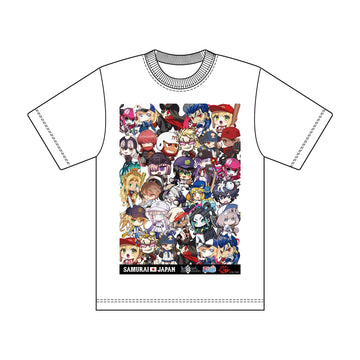 Fate/Grail League×SAMURAI JAPAN×HBMRコラボ TシャツL