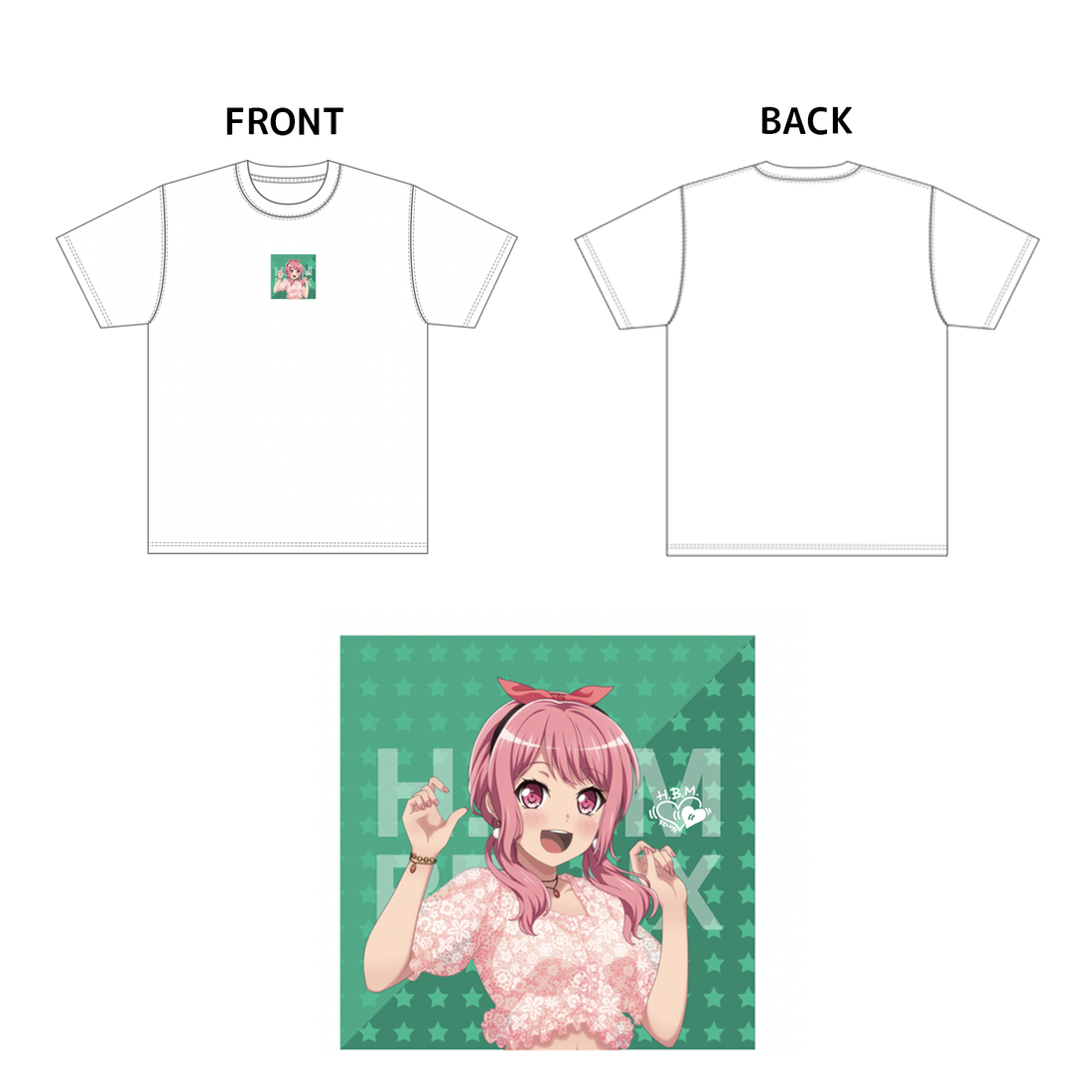 [Web only] Garupa HBMR illustration collaboration T-shirt Aya Maruyama
