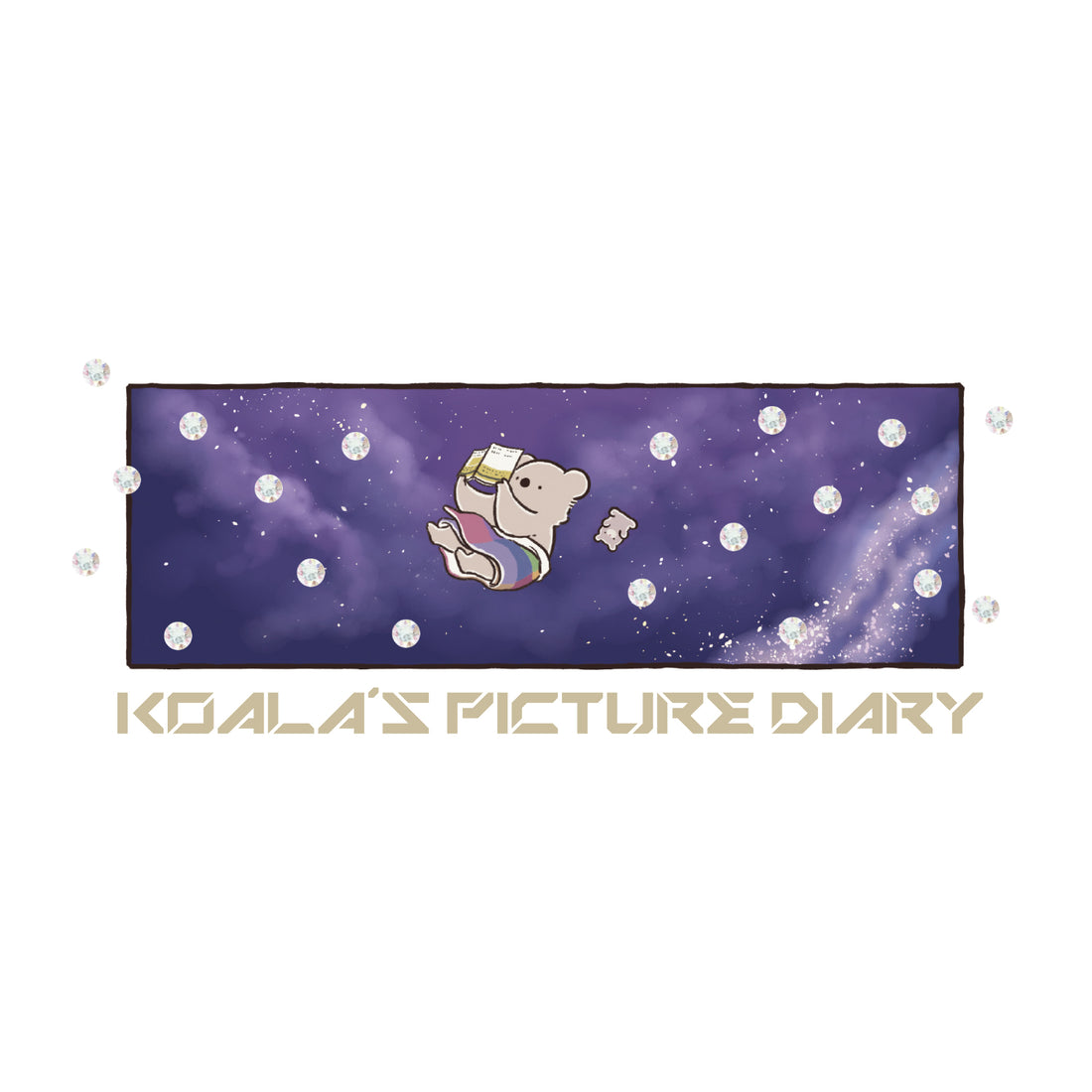 HBMG x Koala Picture Diary Crystal Design Illustration