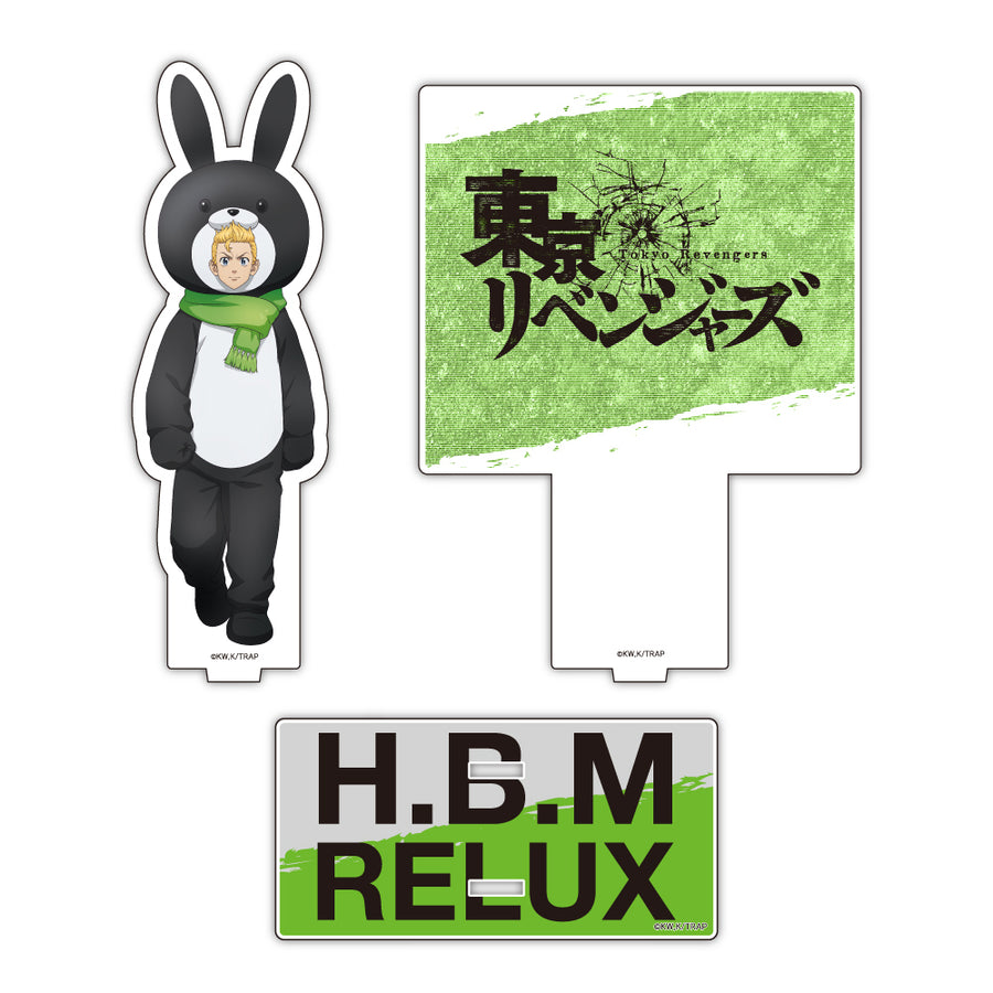 Toribe HBMR Rabbit Kigurumi Drawing Acrylic Stand Martial Arts