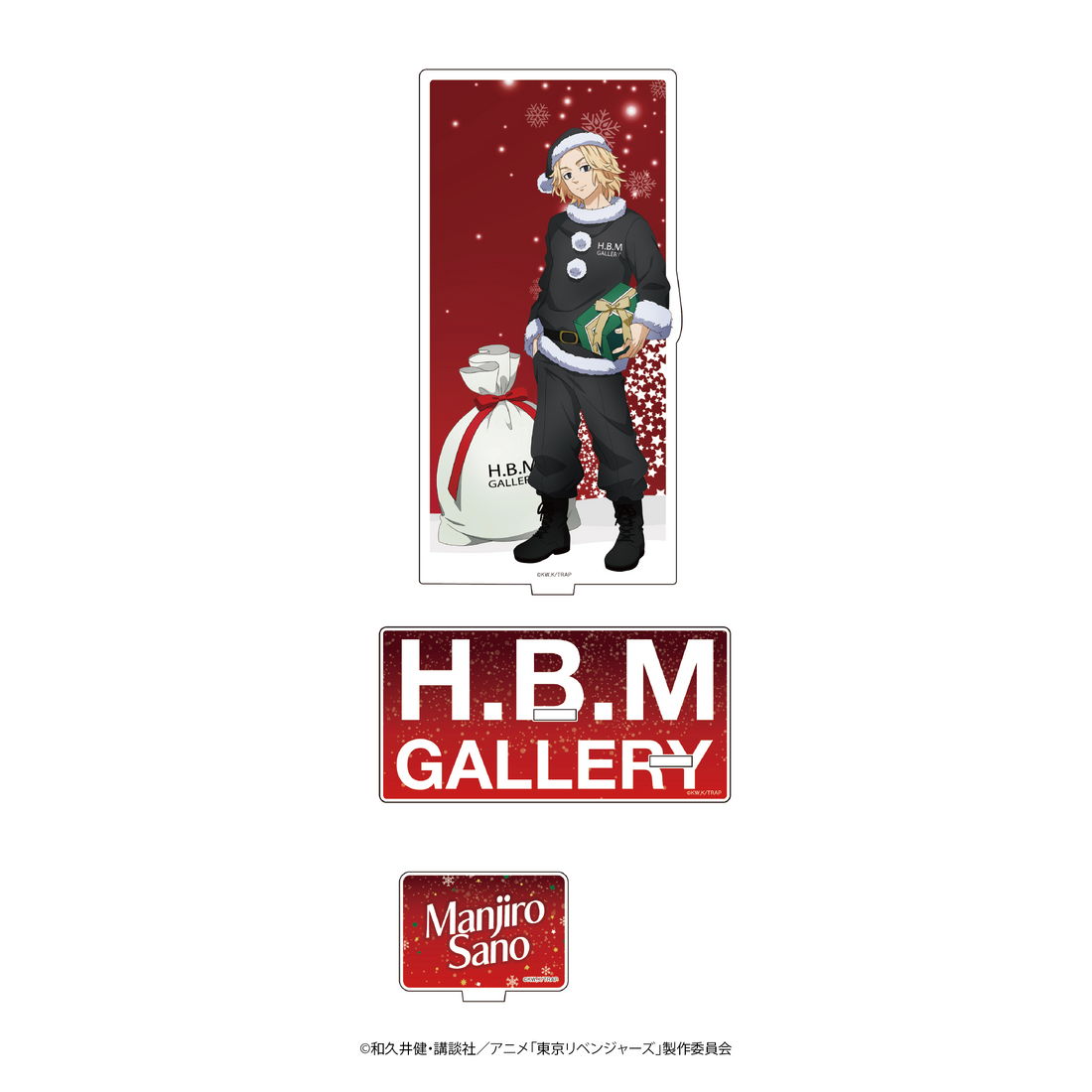 East Live x HBMG Christmas Drawing Acrylic Stand Mikey