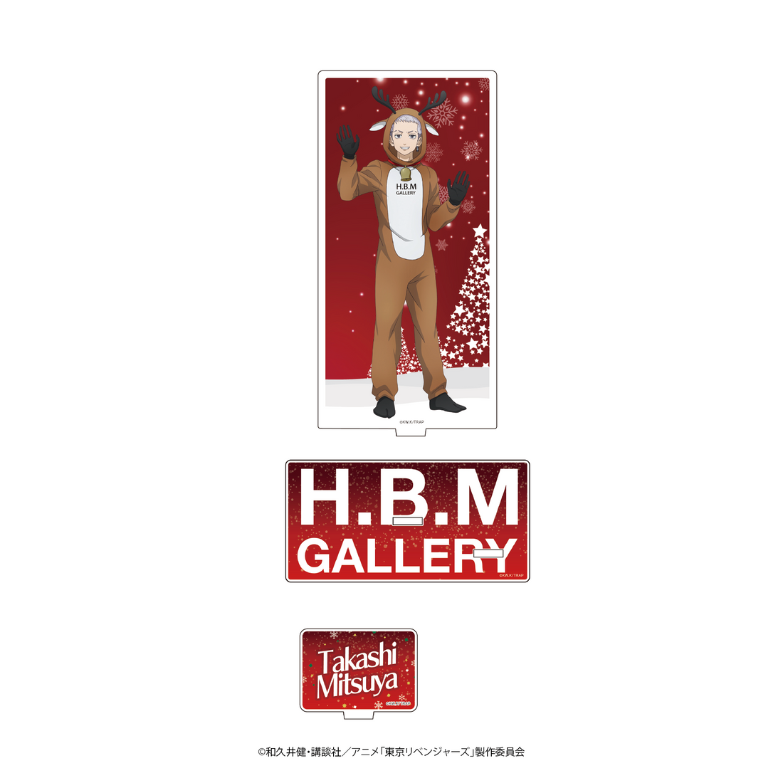 East Live x HBMG Christmas Illustration Acrylic Stand Mitsuya